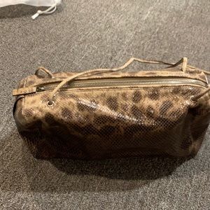 Snakeskin purse